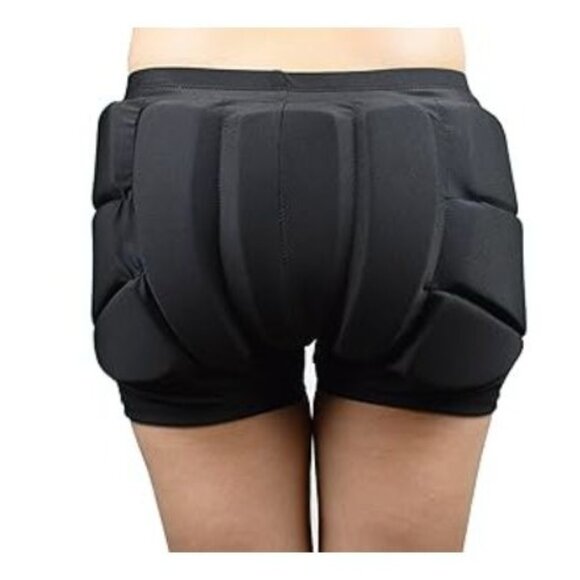 Kids Butt Pad Shorts for Skating S Hockey, Biking, Hip Tailbone Protection -460 - Picture 1 of 5